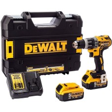 DEWALT Ударная дрель-шуруповерт DCD796P2-QW, 5Ач, с двумя аккумуляторами