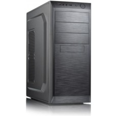 FOXLINE Корпус ATX FL-815-FZ450R, Midi-Tower, 450Вт, черный