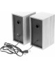 Акустика 2.0 PERFEO (PF-A4389) CABINET, белый дуб