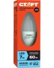 Светодиодная лампа СТАРТ (17281) LEDCANDLE E14 7W40 WS