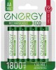 Аккумулятор ENERGY Аккумулятор Energy Eco NIMH-1800-HR6/2B (АА) 104988