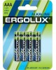 Батарейка ERGOLUX (14814) Alkaline BL8 LR03
