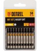 Набор бит DENZEL Набор бит TORX 6х50, сталь S2, шестигранный профиль, 10 шт. 11665