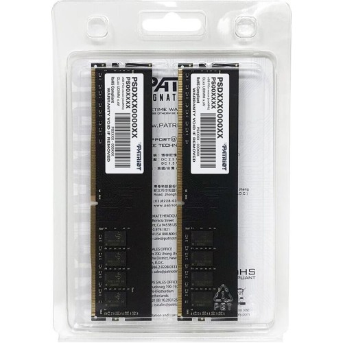 PATRIOT Модуль памяти DIMM 32GB DDR4-3200 K2 PSD432G3200K PATRIOT Модуль памяти DIMM 32GB DDR4-3200 K2 PSD432G3200K