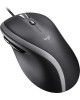 LOGITECH Мышь проводная M500s, оптическая, USB, 4000dpi, черный и серебристый [910-005784]