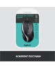 LOGITECH Мышь проводная M500s, оптическая, USB, 4000dpi, черный и серебристый [910-005784]