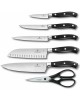 VICTORINOX Набор ножей кухон. Grand Maitre Cutlery Block 7.7243.6 (7.7243.6) компл.:6предм. с подставкой черный подар.коробка