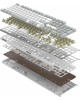 A4TECH Клавиатура Fstyler FS100 Neon, USB, серый + белый