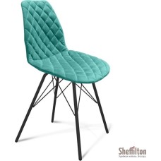 Стул SHEFFILTON Стул SHT-ST29-С12/S37 голубая лагуна/черный муар (151584)