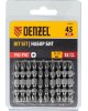 Набор бит DENZEL Набор бит двухстор., PH2-PH2х45 мм, сталь S2, 10шт. 11673