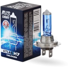 AVS Галогенная лампа ATLAS BOX/5000К/ H7.12V.55W.коробка 1шт