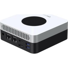 CHUWI Неттоп LarkBox X N100 (0.8) 12Gb SSD512Gb UHDG Windows 11 Home 2xGbitEth WiFi BT черный/белый