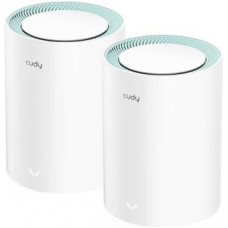 CUDY Бесшовный Mesh роутер M1300, AC1200, белый, 2 шт. в комплекте [m1300(2-pack)]