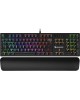 A4TECH Клавиатура Bloody B825R, USB, c подставкой для запястий, черный [b825r (red switches)]