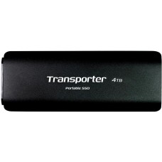 внешний диск PATRIOT Внешний диск SSD Transporter PTP4TBPEC, 4ТБ, черный