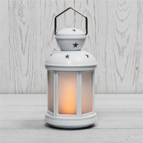 NEON-NIGHT (513-067) Декоративный фонарь 12х12х20,6 см, белый , Теплый цвет свечения с эф пламени свечи NEON-NIGHT (513-067) Декоративный фонарь 12х12х20,6 см, белый , Теплый цвет свечения с эф пламени свечи