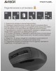 A4TECH Мышь Fstyler FG30S серый/синий оптическая (2000dpi) silent беспроводная USB (5but)