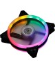 DIGMA Вентилятор для корпуса DFAN-FRGB3 RGB 120х120x25 черный 3-pin 4-pin (Molex) 23дБ Ret