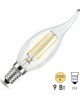 GAUSS Лампа светодиодная Filament 9Вт цок.:E14 свеча 220B 4100K св.свеч.бел.нейт. CF35 (упак.:1шт) (104801209)