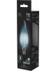 GAUSS Лампа светодиодная Filament 9Вт цок.:E14 свеча 220B 4100K св.свеч.бел.нейт. CF35 (упак.:1шт) (104801209)