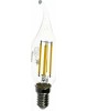 GAUSS Лампа светодиодная Filament 9Вт цок.:E14 свеча 220B 4100K св.свеч.бел.нейт. CF35 (упак.:1шт) (104801209)