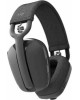 наушники LOGITECH Гарнитура Zone Vibe 100, для компьютера, мониторные, Bluetooth, серый [981-001213]