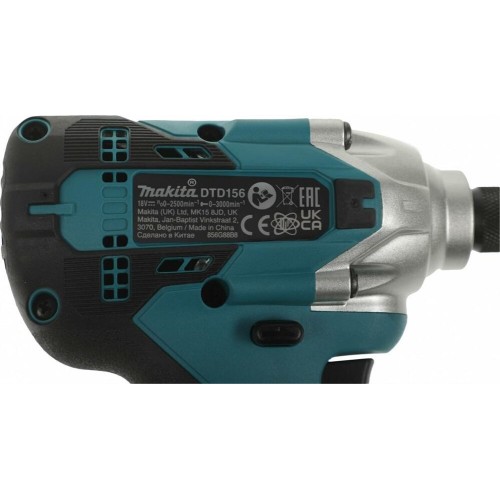 MAKITA Ударный шуруповерт DTD156Z, 3Ач, без АКБ, без ЗУ MAKITA Ударный шуруповерт DTD156Z, 3Ач, без АКБ, без ЗУ