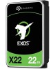 SEAGATE Жесткий диск Exos X22 ST22000NM001E, 22ТБ, HDD, SATA III, 3.5