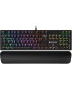A4TECH Клавиатура Bloody B825R, USB, c подставкой для запястий, черный [b825r (red switches)]
