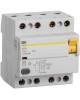 IEK Выключатель дифф.тока УЗО MDV10-4-040-100 ВД1-63 40A 100мА AC 4П 400В 4мод белый (упак.:1шт)