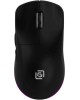 OKLICK Мышь беспроводная 900GMW, игровая, Bluetooth/Радио, оптическая, USB, 26000dpi, черный Сенсор PixArt PAW3395. Три режима подключения - 2,4G + BlueTooth + провод, 600 mAh, 50 млн кликов, RGB. ПО