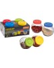 Набор банок MALLONY Набор из 4 банок по 0,15л VASO (003606)