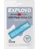 USB флэш-накопитель EXPLOYD EX-8GB-620-Blue