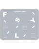 A4TECH Коврик для мыши FStyler FP25 (S) серый/белый, ткань, 250х200х2мм [fp25 silver]
