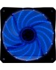 DIGMA Вентилятор DFAN-LED-BLUE 120мм, 3-pin, от БП:4-pin (Molex), 1200об/мин, 23дБ, RGB, Ret