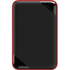 SILICON POWER Внешний диск HDD Armor A62S, 2ТБ, черный/красный [sp020tbphd62ss3k]
