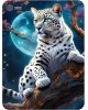 Cactus Snow Leopard рисунок, ткань, 400х300х3мм [cs-mp-pro16xl]