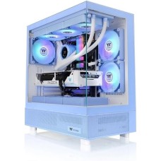 THERMALTAKE Корпус ATX View 270 TG ARGB Hydrangea, Midi-Tower, без БП, голубой [ca-1y7-00mfwn-00]