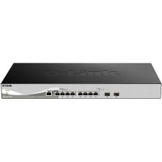 D-LINK Коммутатор DXS-1210-10TS 8x1Гбит/с 2SFP+ настраиваемый