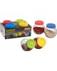 Набор банок MALLONY Набор из 4 банок по 0,15л VASO (003606)