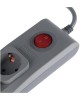 Lux серия с USB UNIEL (UL-00001752) S-GSL5-3U GREY