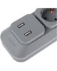 Lux серия с USB UNIEL (UL-00001752) S-GSL5-3U GREY