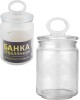 Стеклянная банка MALLONY Стеклянная банка для сыпучих продуктов с крышкой COPPETTA, объем: 0,65 л (003597)