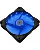 DIGMA Вентилятор DFAN-LED-BLUE 120мм, 3-pin, от БП:4-pin (Molex), 1200об/мин, 23дБ, RGB, Ret