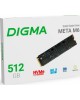 DIGMA Накопитель SSD PCIe 4.0 x4 512GB DGSM4512GM63T Meta M6 M.2 2280