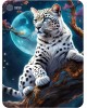 Cactus Snow Leopard рисунок, ткань, 400х300х3мм [cs-mp-pro16xl]