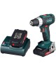 METABO Дрель-шуруповерт BS 18 L, 2Ач, с двумя аккумуляторами [602321500]