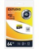 Карта памяти EXPLOYD 64GB microSDXC Class 10 UHS-1 Elite [EX064GCSDXC10UHS-1-ElU1 w]