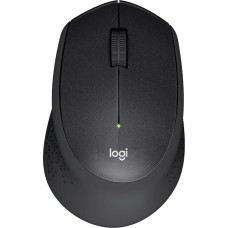 LOGITECH Мышь беспроводная M330s, радио, оптическая, USB, 1000dpi, черный [910-006513]