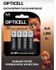 OPTICELL AA Батарейка Basic LR6, 4 шт